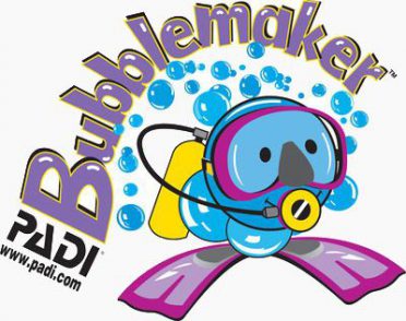 PADI Scuba Diving Courses for kids logo