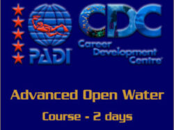 PADI Advanced Open Water course