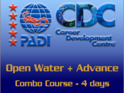 PADI Combo Open Water with Advance course