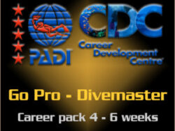 PADI Go Pro - Divemaster Career Pack course