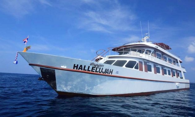 MV Hallelujah - croisière plongée aux îles Similan Thaïlande avec All4Diving