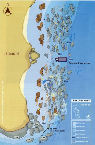 Site de Plongée Similan - Beacon reef