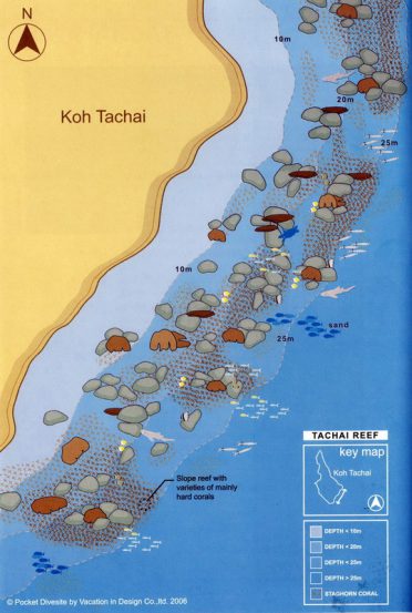 Site de Plongée Similan - Koh Tachai Reef