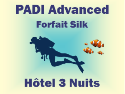 PADI Advanced Open Water Cours Forfait Silk