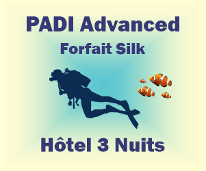 PADI Advanced Open Water Cours Forfait Silk